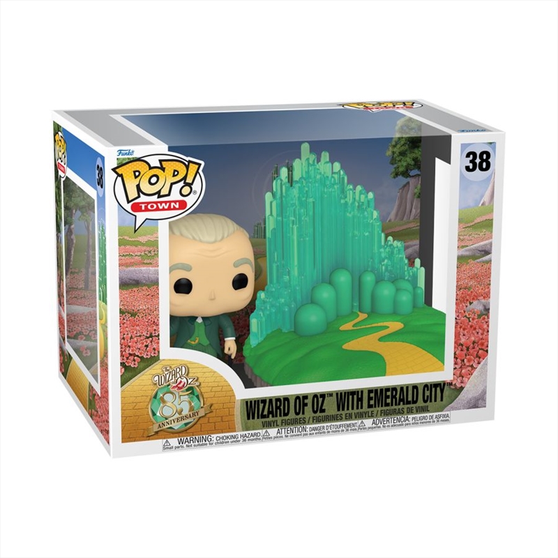 Wizard of Oz - Wizard of Oz with Emerald City Pop! Town/Product Detail/Pop Vinyl Moments