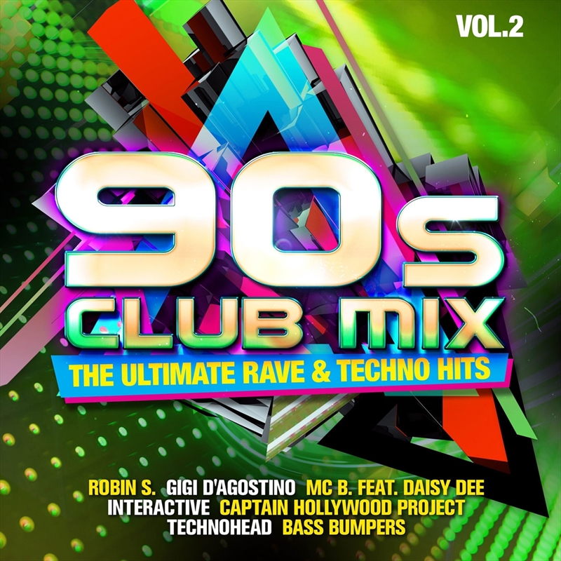 90's Club Mix Vol. 2 - The Ultimative Rave & Techno (2Cd)/Product Detail/Rock/Pop