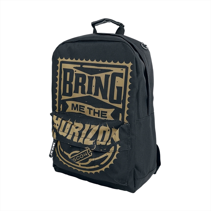 Bring Me The Horizon - Gold - Backpack - Black/Product Detail/Bags