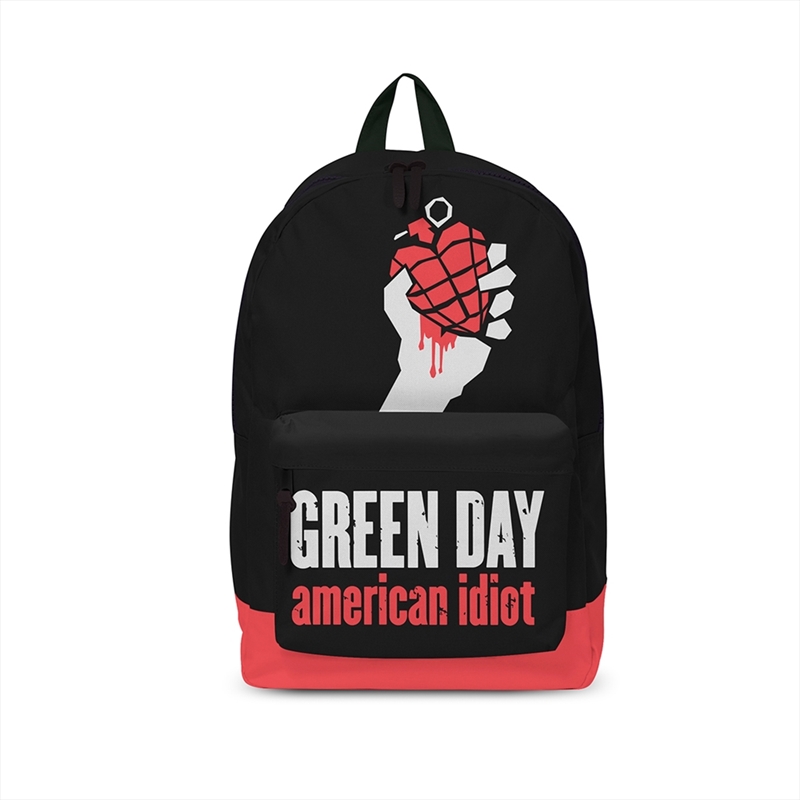 Green Day - American Idiot - Backpack - Black/Product Detail/Bags