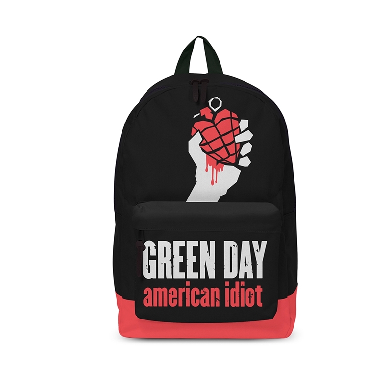Green Day - American Idiot - Backpack - Black/Product Detail/Bags