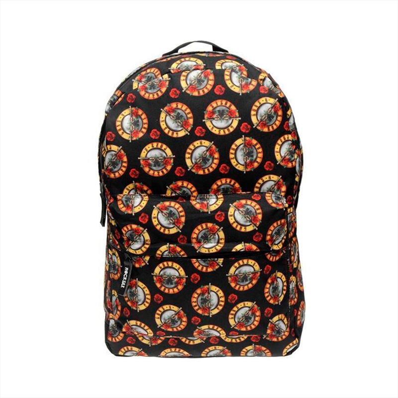 Guns N' Roses - Roses All Over - Backpack - Black/Product Detail/Bags