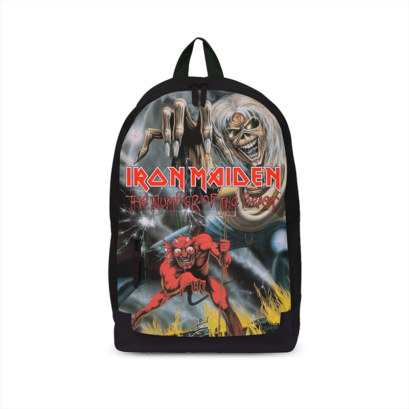Iron Maiden - Number Of The Beast - Backpack - Black/Product Detail/Bags