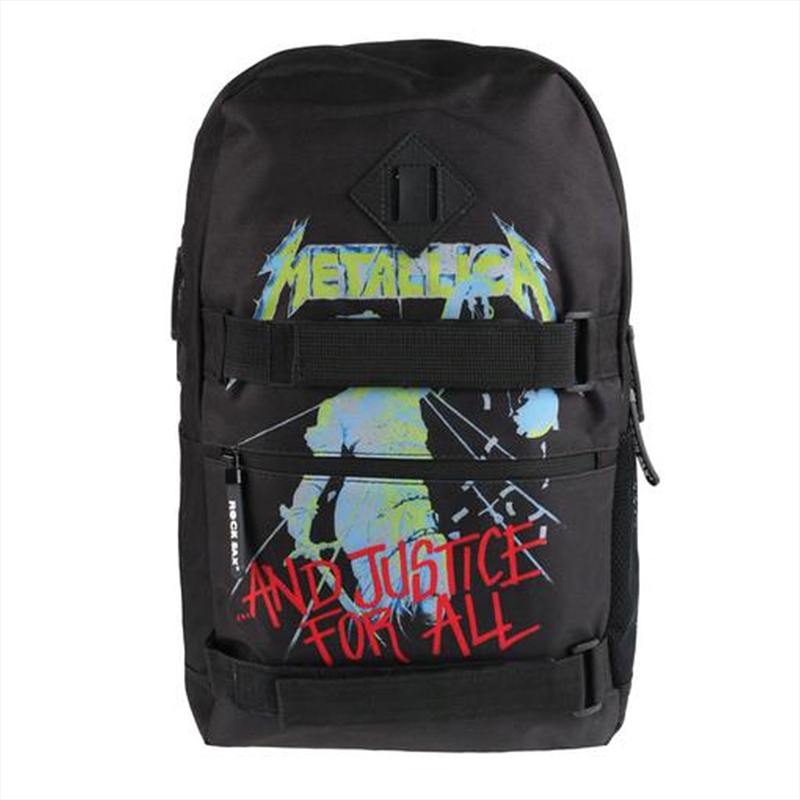 Metallica - And Justice For All - Backpack - Black/Product Detail/Bags