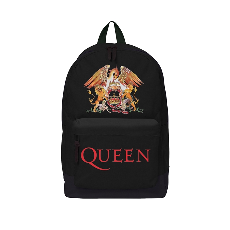 Queen - Crest - Backpack - Black/Product Detail/Bags
