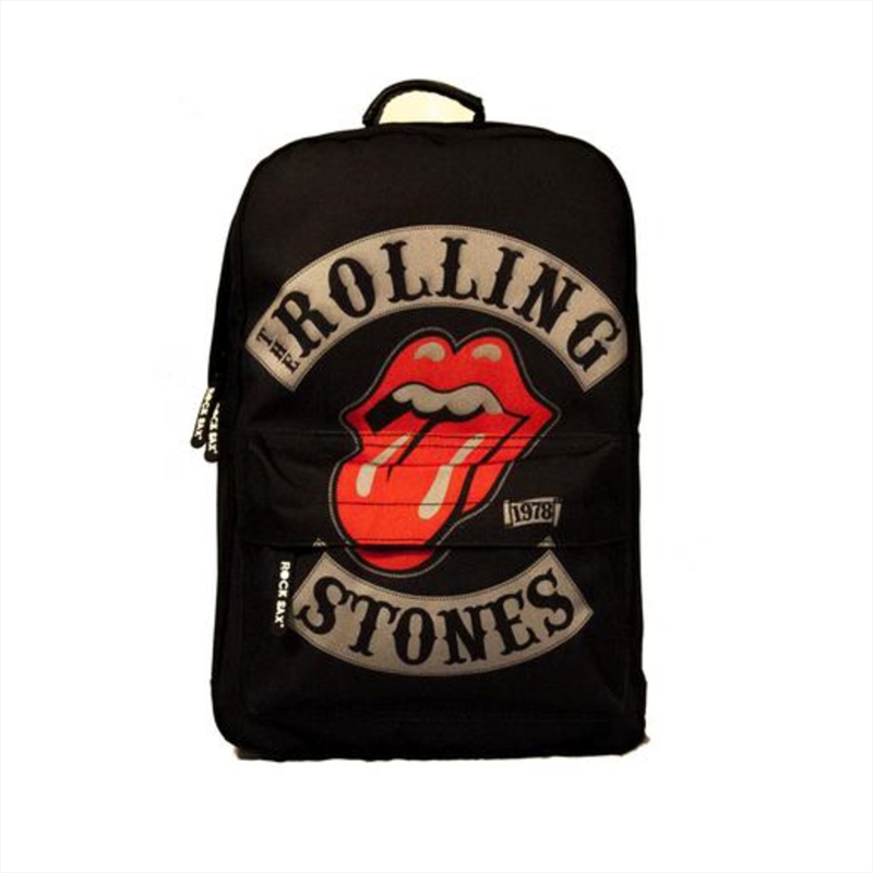 Rolling Stones - 1978 Tour - Backpack - Black/Product Detail/Bags
