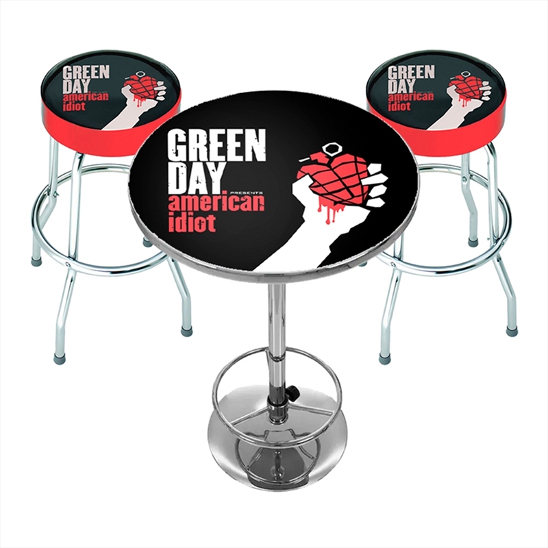 Green Day - American Idiot - Bar Set - Black/Product Detail/Homewares