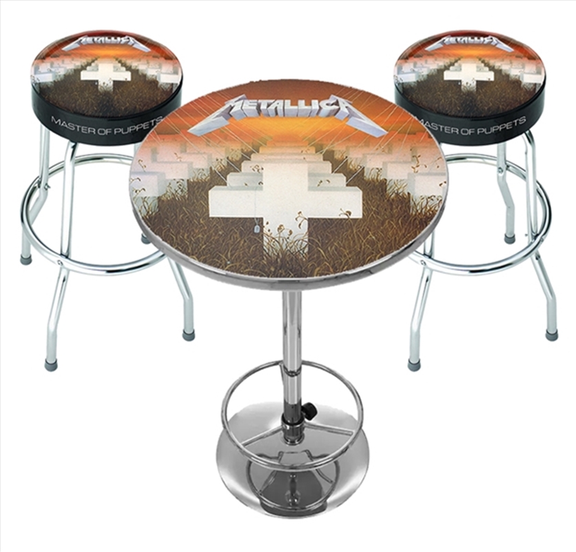 Metallica - Master Of Puppets - Bar Set - Black/Product Detail/Homewares