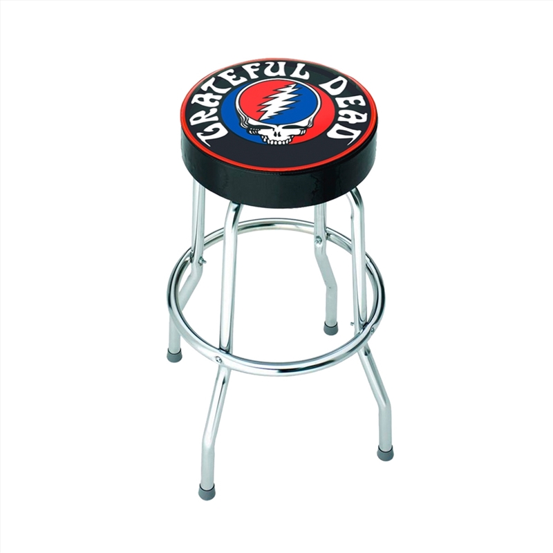 Grateful Dead - Logo - Bar Stool - Black/Product Detail/Homewares