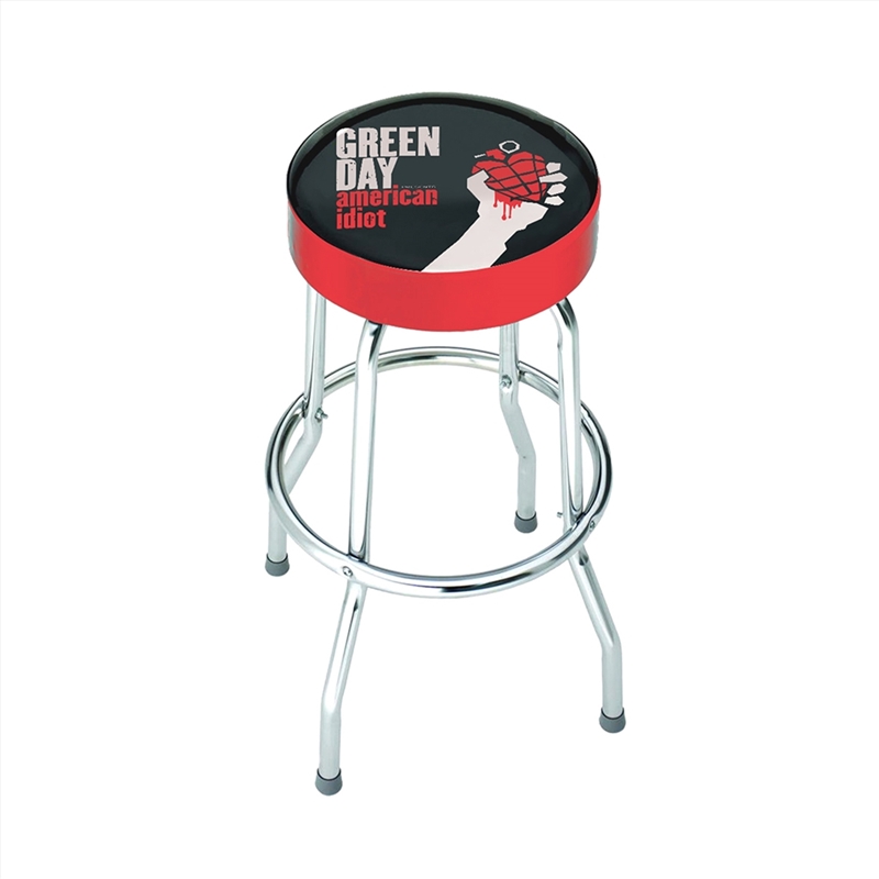 Green Day - American Idiot - Bar Stool - Black/Product Detail/Homewares