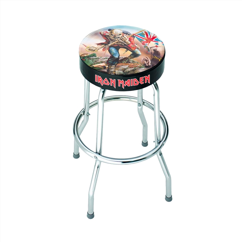 Iron Maiden - Trooper - Bar Stool - Black/Product Detail/Homewares