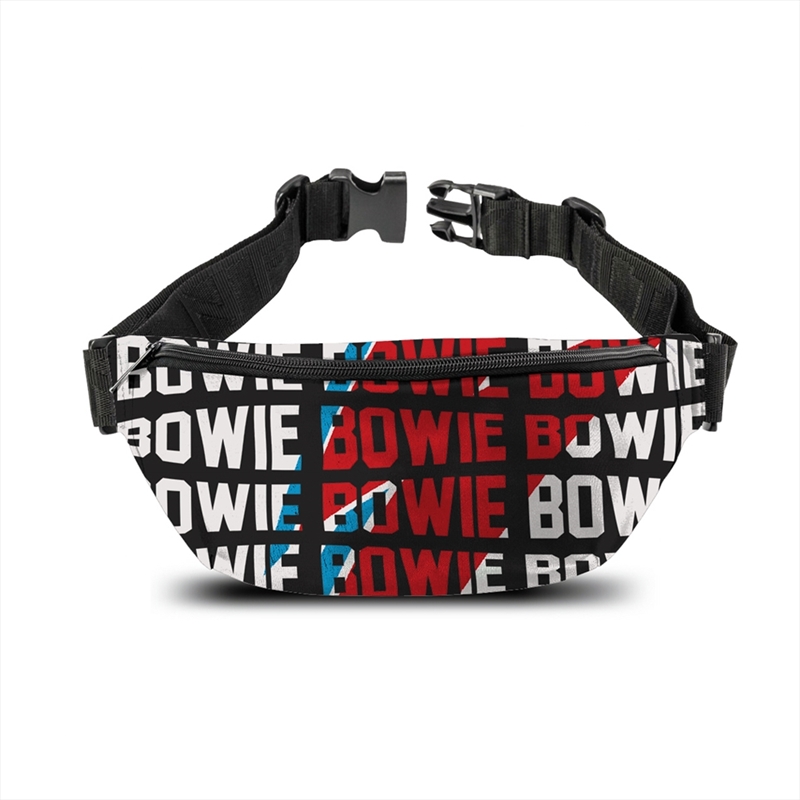 David Bowie - Warped - Bum Bag - Black/Product Detail/Bags