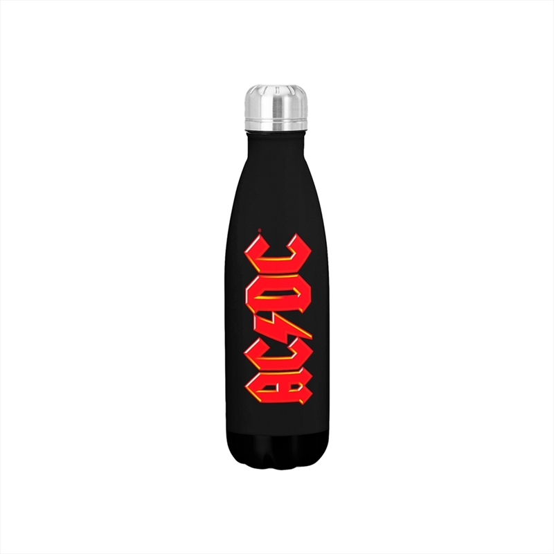 AC/DC - Logo - Drink Bottle - Black/Product Detail/Drink Bottles