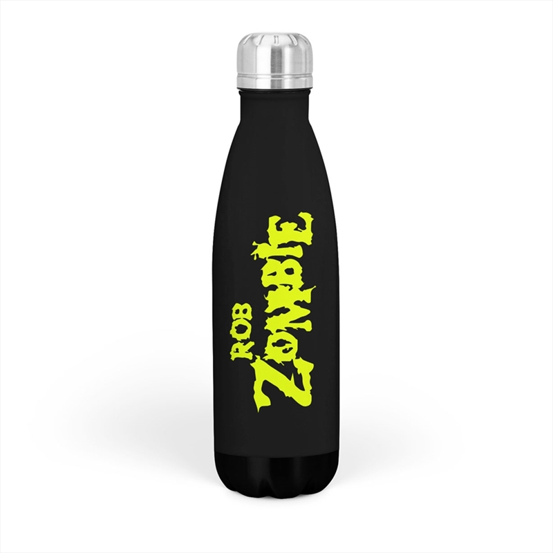 Rob Zombie - Logo - Drink Bottle - Black/Product Detail/Drink Bottles