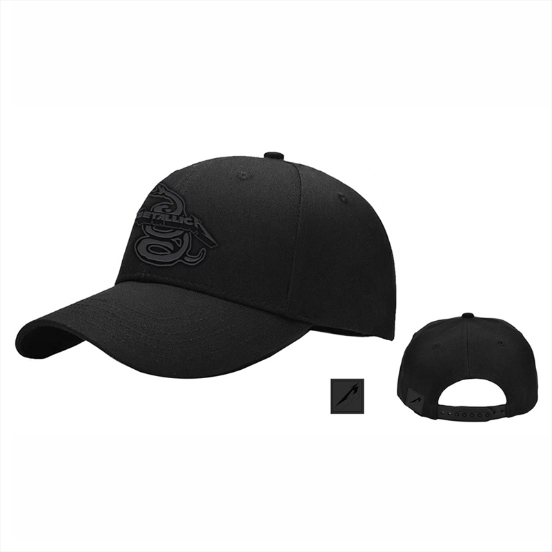 Metallica - Black Album Snake (Baseball Cap) - Hat - Black/Product Detail/Apparel