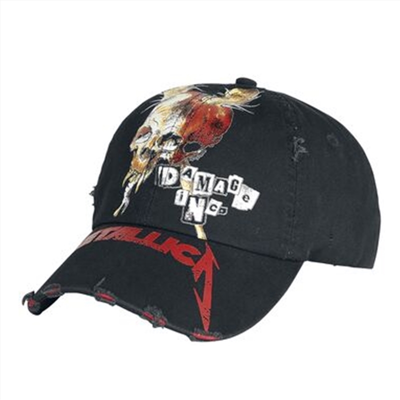 Metallica - Damage Inc Distressed - Hat - Black/Product Detail/Apparel