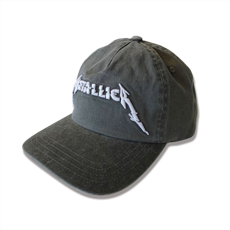 Metallica - Glitch Logo - Hat - Black/Product Detail/Apparel