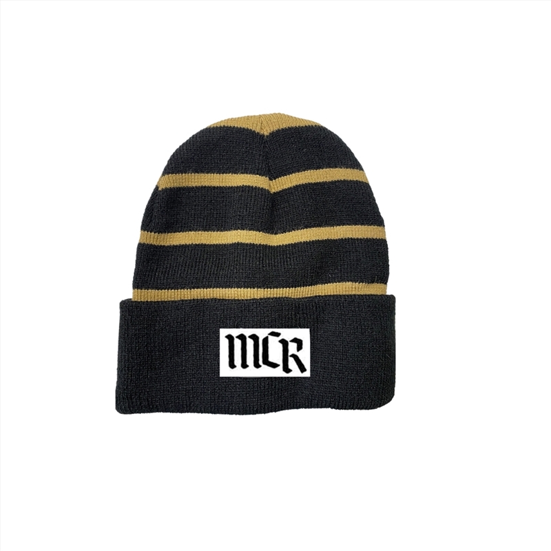 My Chemical Romance - Logo Stripe Beanie - Hat - Black/Product Detail/Apparel