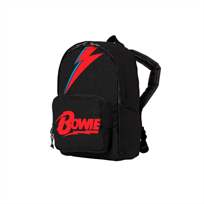 David Bowie - Lightning - Mini Backpack - Black/Product Detail/Bags