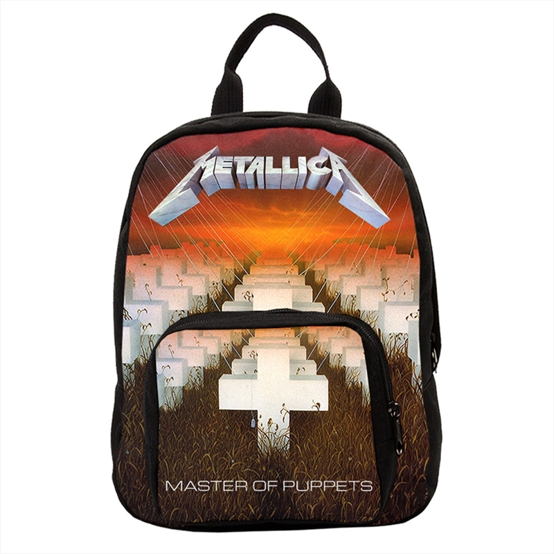 Metallica - Master Of Puppets - Mini Backpack - Black/Product Detail/Bags