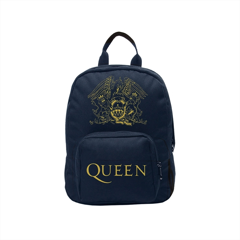 Queen - Royal Crest - Mini Backpack - Black/Product Detail/Bags