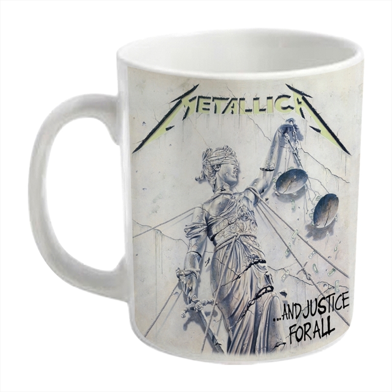 Metallica - ...And Justice For All - Mug - White/Product Detail/Mugs