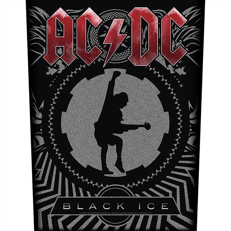AC/DC - Black Ice (Backpatch) - Patch/Product Detail/Buttons & Pins