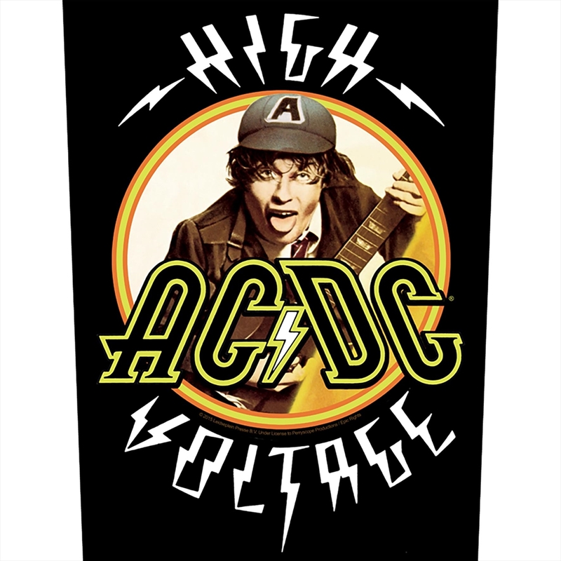 AC/DC - High Voltage (Backpatch) - Patch/Product Detail/Buttons & Pins