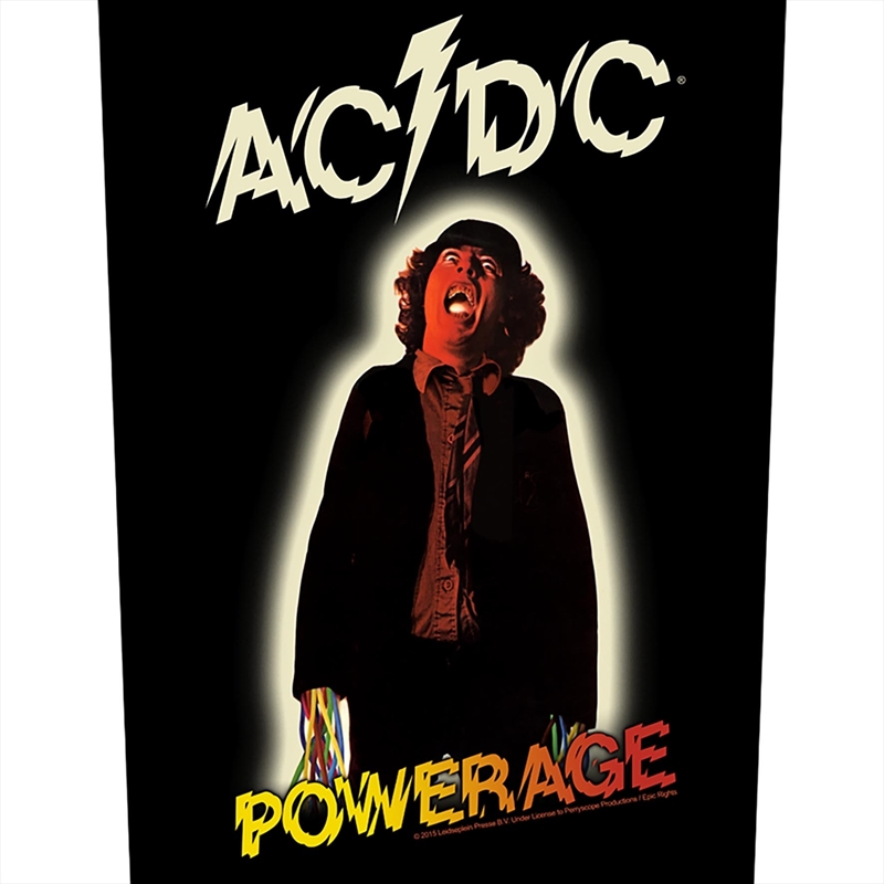 AC/DC - Powerage (Backpatch) - Patch/Product Detail/Buttons & Pins