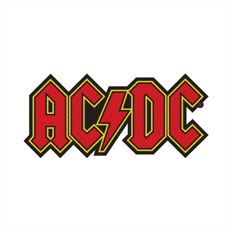 AC/DC - Logo Cut-Out - Patch/Product Detail/Buttons & Pins