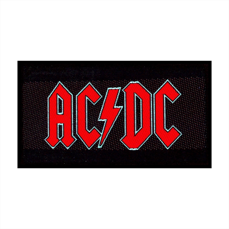 AC/DC - Red Logo - Patch/Product Detail/Buttons & Pins