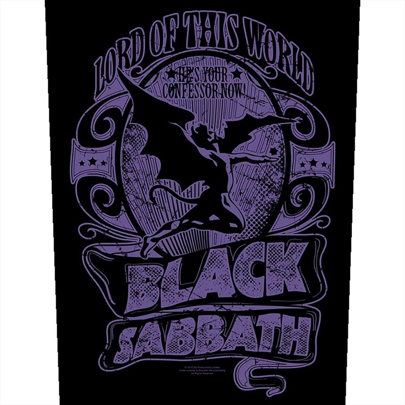 Black Sabbath - Lord Of This World (Backpatch) - Patch/Product Detail/Buttons & Pins