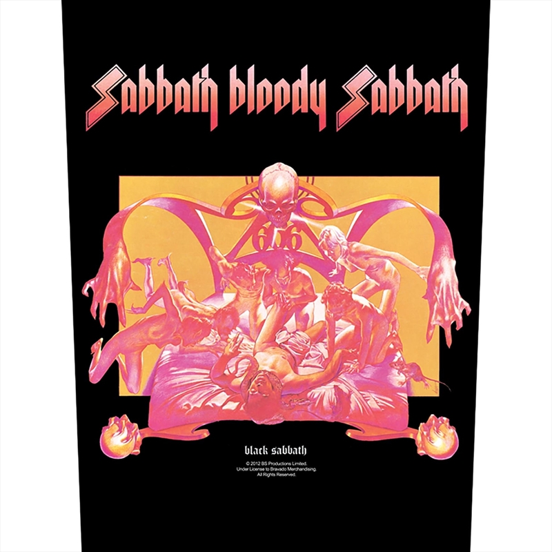 Black Sabbath - Sabbath Bloody Sabbath (Backpatch) - Patch/Product Detail/Buttons & Pins