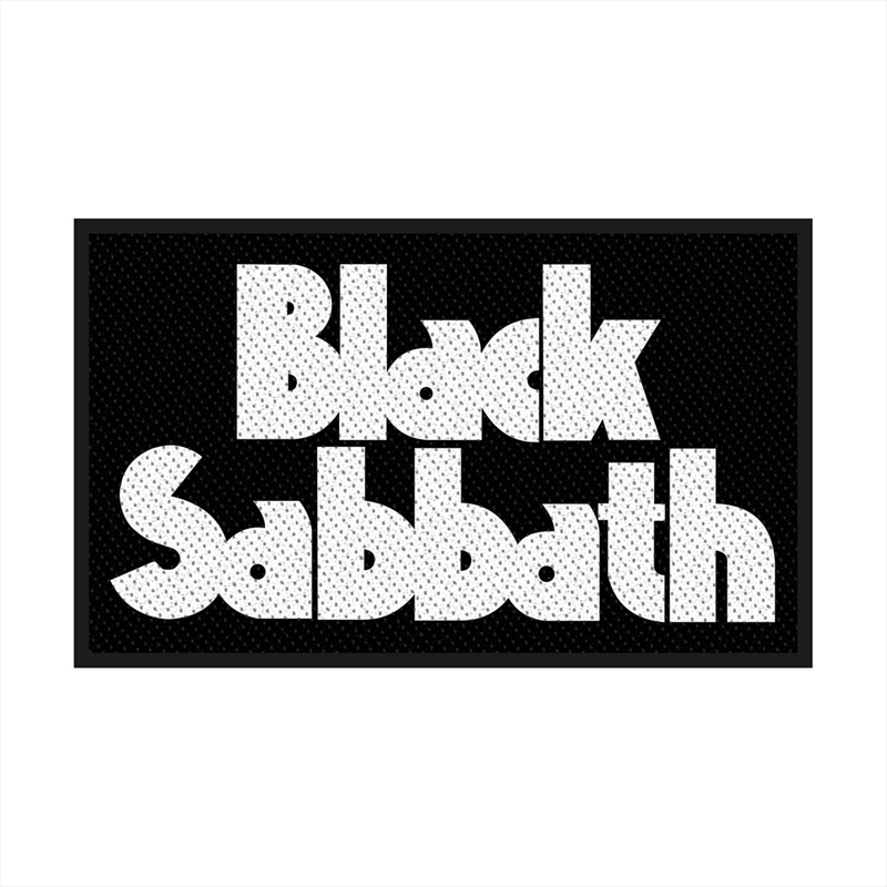 Black Sabbath - Logo (Packaged) - Patch/Product Detail/Buttons & Pins