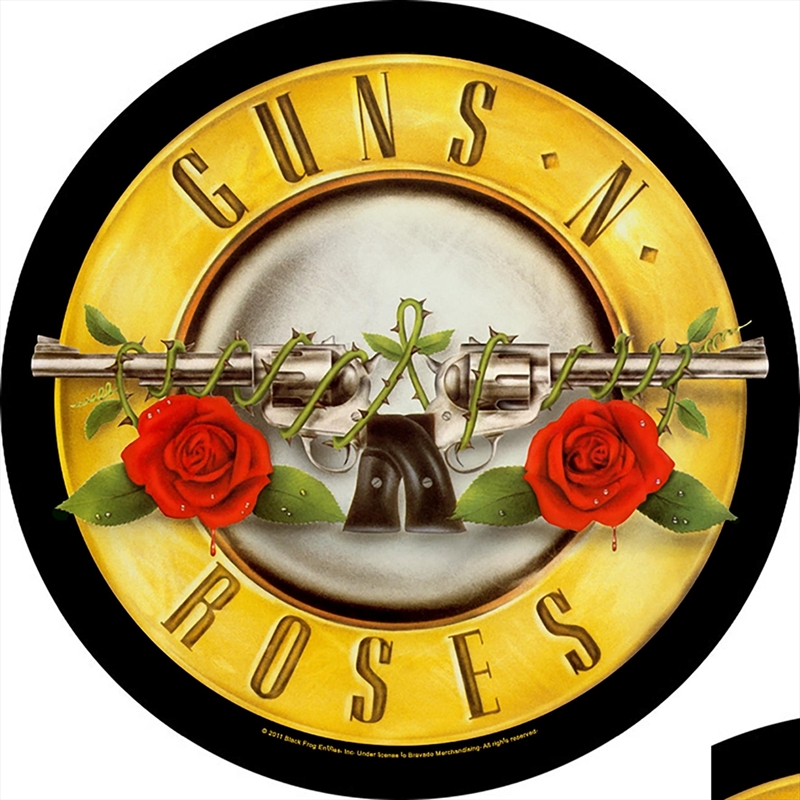 Guns N' Roses - Bullet Logo (Backpatch) - Patch/Product Detail/Buttons & Pins