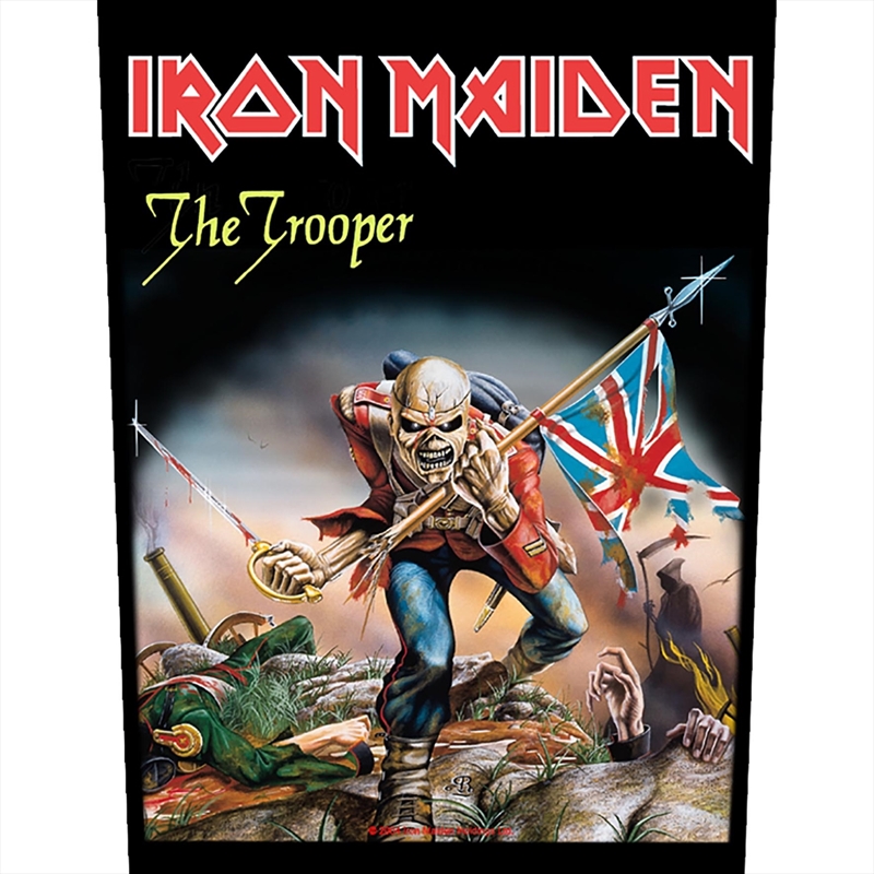 Iron Maiden - The Trooper (Backpatch) - Patch/Product Detail/Buttons & Pins