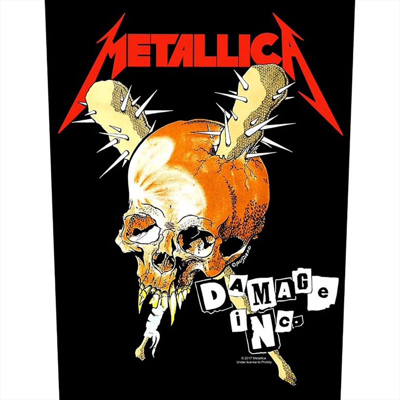 Metallica - Damage Inc. (Backpatch) - Patch/Product Detail/Buttons & Pins