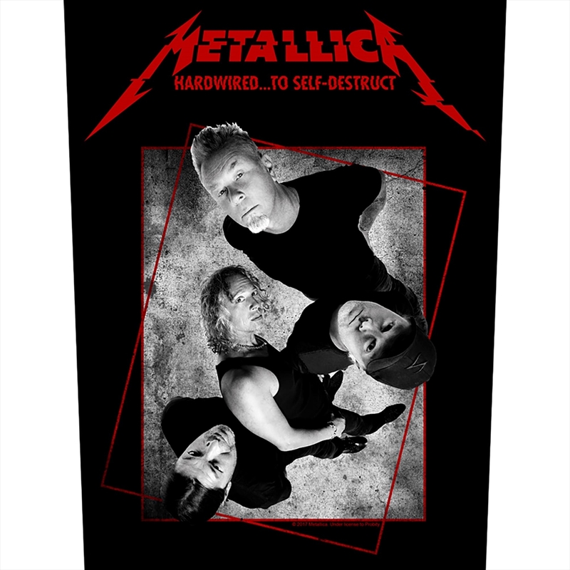 Metallica - Hardwired Concrete (Backpatch) - Patch/Product Detail/Buttons & Pins