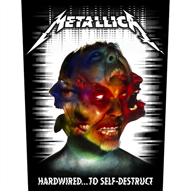 Metallica - Hardwired To Self Destruct (Backpatch) - Patch/Product Detail/Buttons & Pins