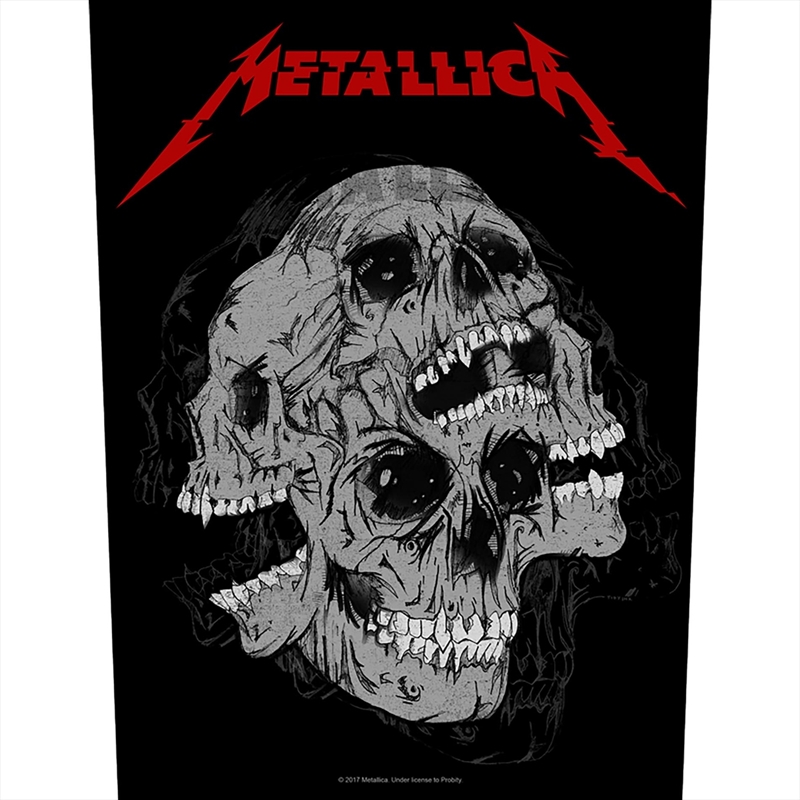 Metallica - Skulls (Backpatch) - Patch/Product Detail/Buttons & Pins