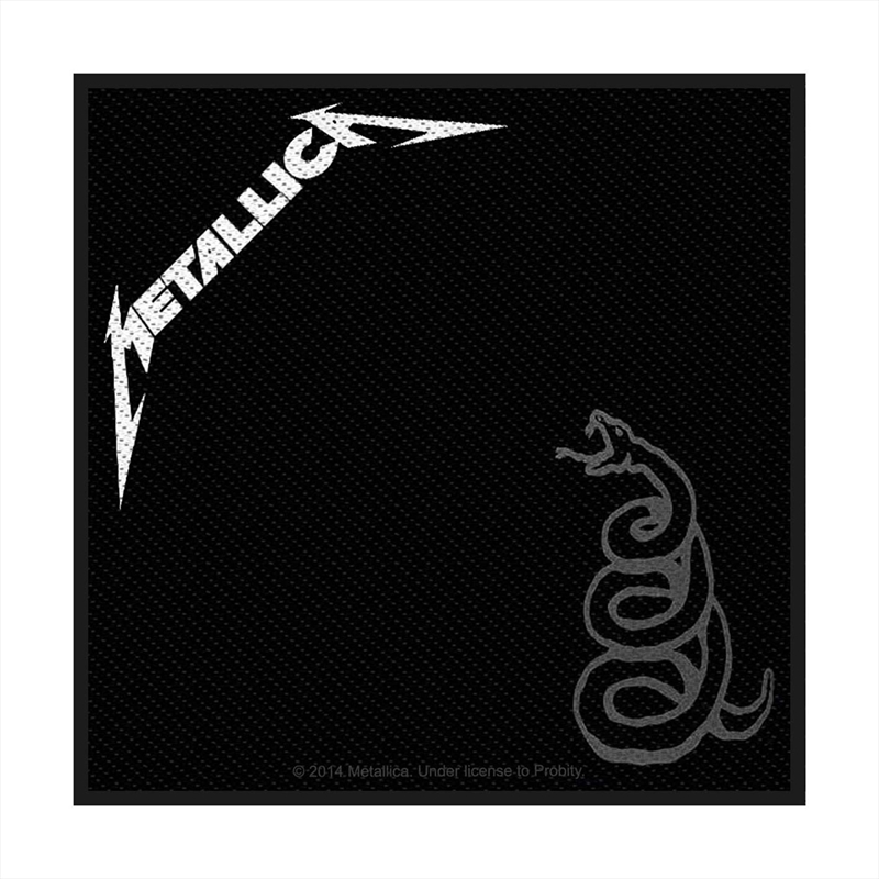 Metallica - Black Album - Patch/Product Detail/Buttons & Pins