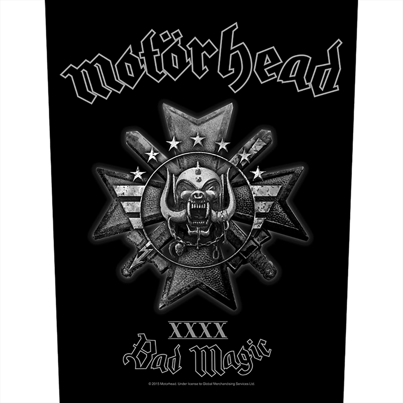 Motorhead - Bad Magic (Backpatch) - Patch/Product Detail/Buttons & Pins