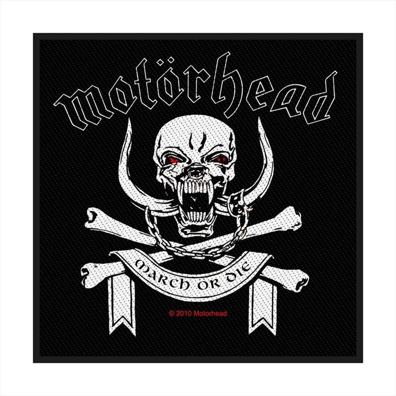 Motorhead - March Or Die - Patch/Product Detail/Buttons & Pins