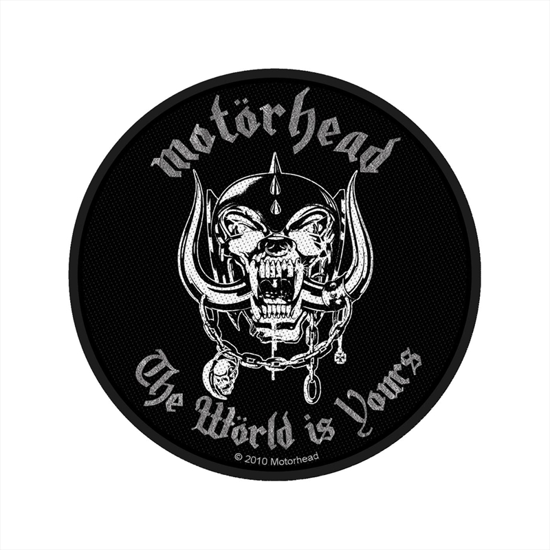 Motorhead - The World Is Yours - Patch/Product Detail/Buttons & Pins