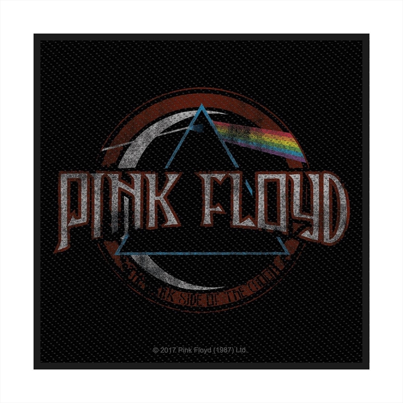 Pink Floyd - Distressed Dark Side Of The Moon - Patch/Product Detail/Buttons & Pins