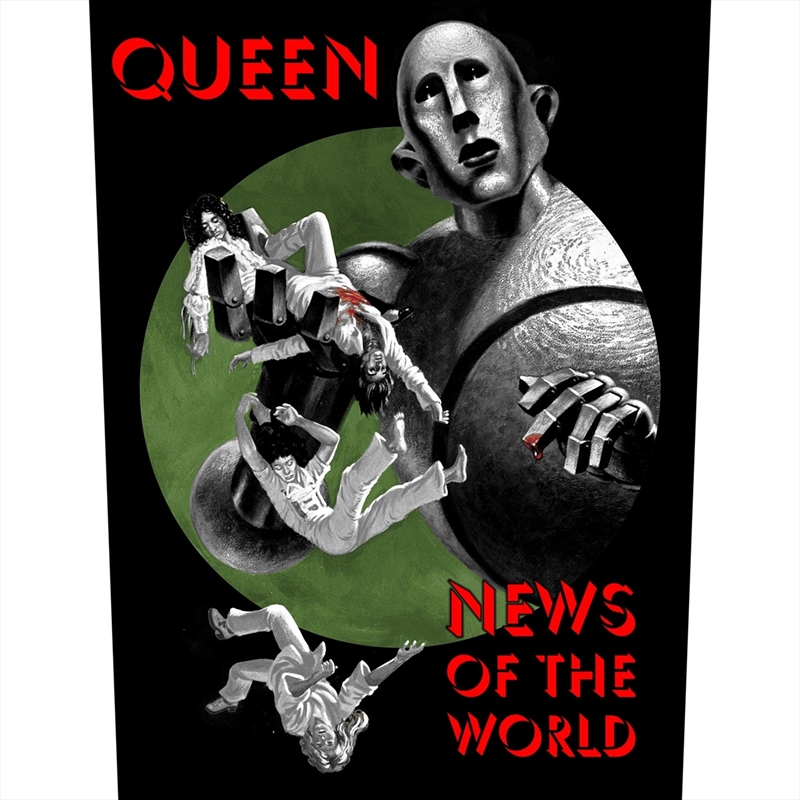 Queen - News Of The World (Backpatch) - Patch/Product Detail/Buttons & Pins