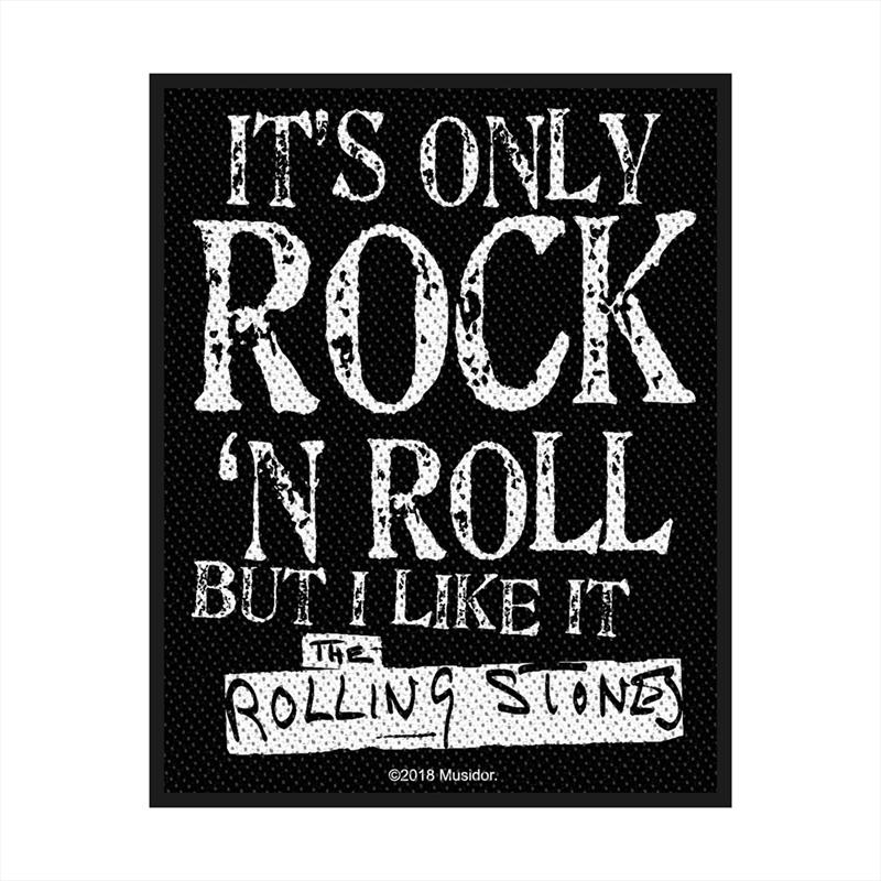 Rolling Stones - It'S Only Rock 'N Roll (Packaged) - Patch/Product Detail/Buttons & Pins