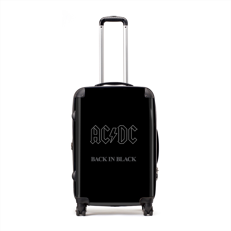 AC/DC - Back In Black - Suitcase - Black/Product Detail/Bags