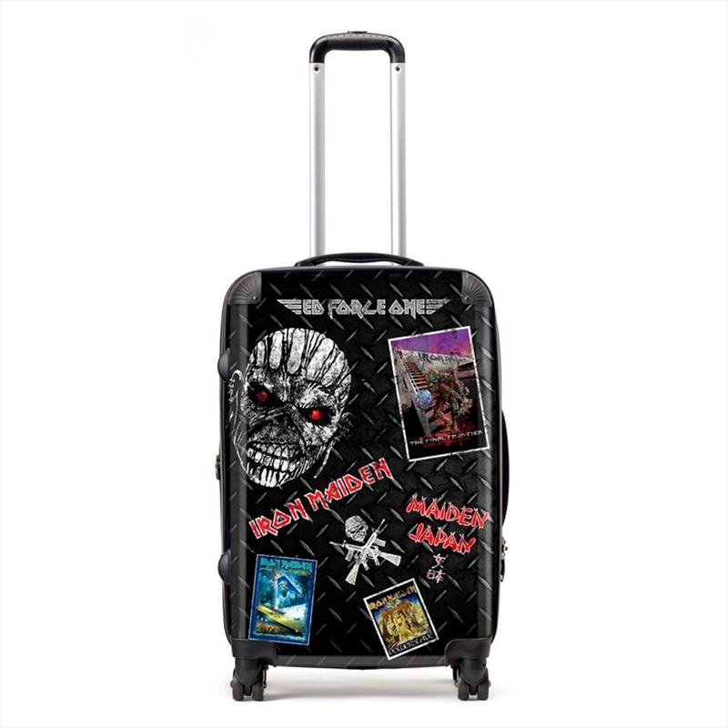 Iron Maiden - Ed Force One Tour - Suitcase - Black/Product Detail/Bags