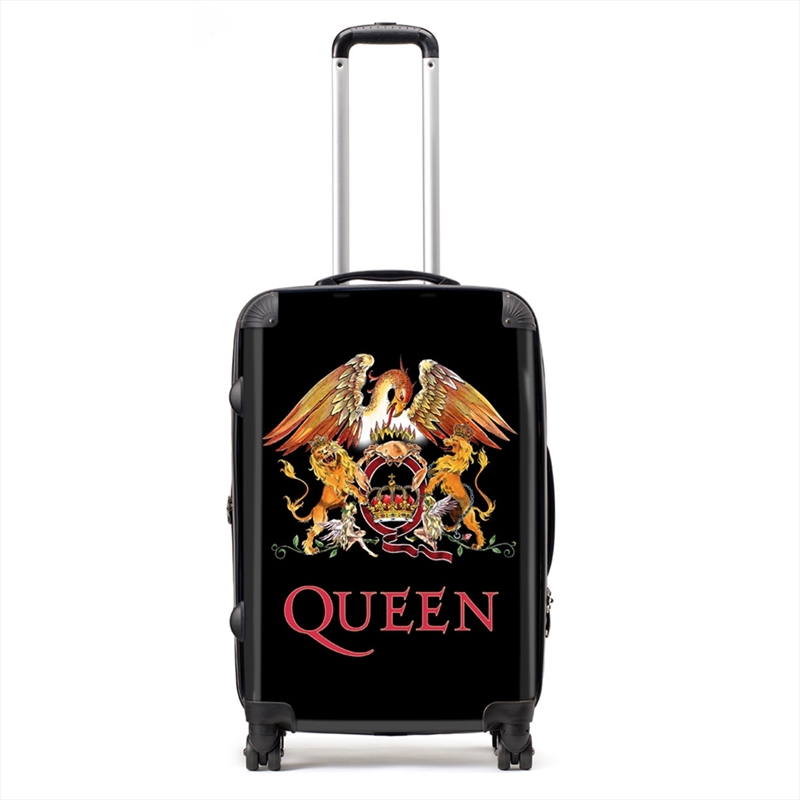 Queen - Classic Crest - Suitcase - Black/Product Detail/Bags